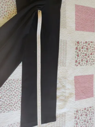 Pantalón mujer marrón chocolate