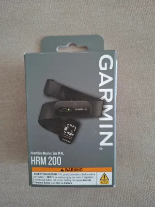 Monitor Frecuencia Cardíaca Garmin HRM 200 Talla M