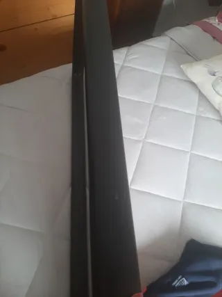 Espejo rectangular negro chocolate