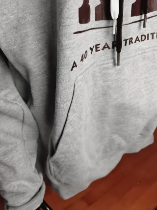 Sudadera Mount Carmel Fight Night Gris