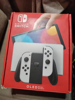 Nintendo Switch oled blanca