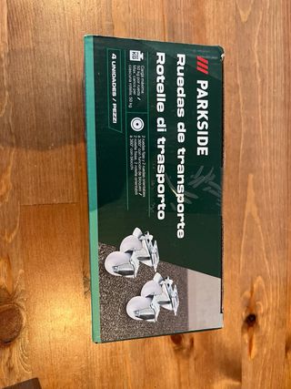 4 Ruedas Giratorias Parkside Nuevas