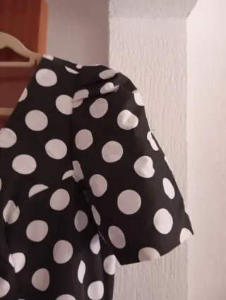 Traje de flamenca lunares