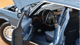 MERCEDES BENZ S-CLASS 350 SEL (W116) 1979 BLUE 1:1