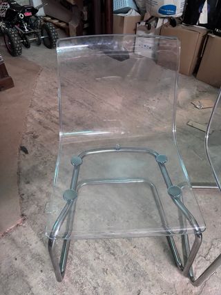 Sillas de Metacrilato y Metal