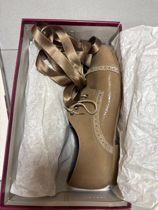 Zapatos planos beige