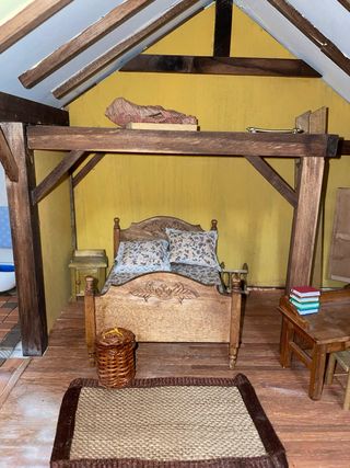 Casa de muñecas detallada