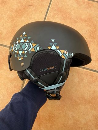 Casco Cairn Snowboard/Sky Negro