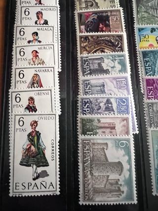 Colección de sellos españoles