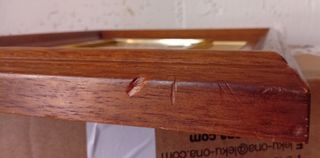 Cuadro Vintage Andrés Orpinas - Marco Madera