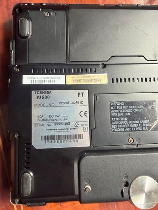 Portatile Toshiba Portege P3500