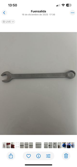 Llave Fija Combinada Wright Tool 32mm