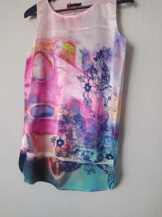 Top de verano satinado Lolitas&L Talla M