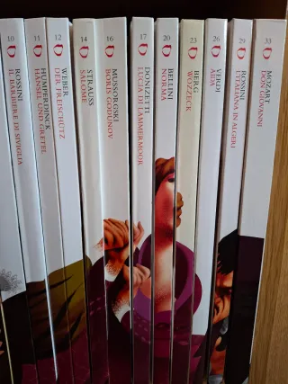 Lote 16 CD's de Óperas con libretos