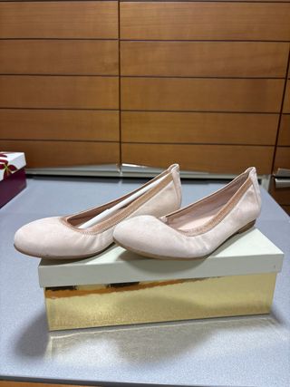 Bailarinas Beige/Rosa