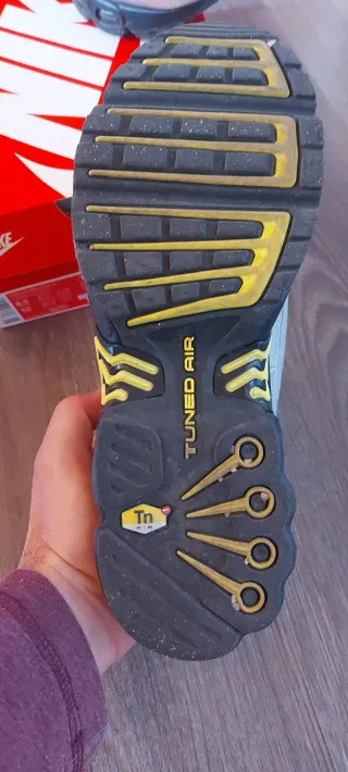 Zapatillas Nike Air Max Plus III Plata/Amarillo