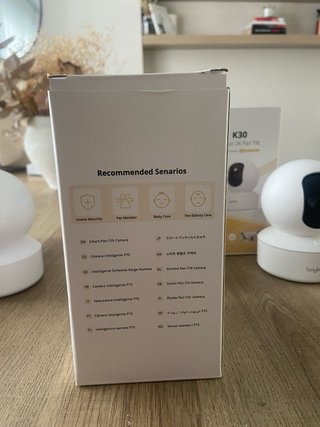 3 Cámaras Boykeep K30 Indoor 2K Pan Tilt