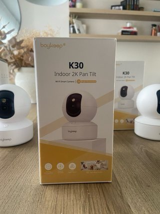 3 Cámaras Boykeep K30 Indoor 2K Pan Tilt