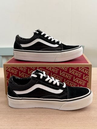 Vans Old Skool Plataforma Talla 40