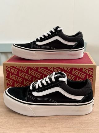 Vans Old Skool Plataforma Talla 40