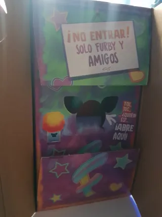 Furby Naranja y Turquesa