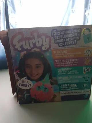 Furby Naranja y Turquesa