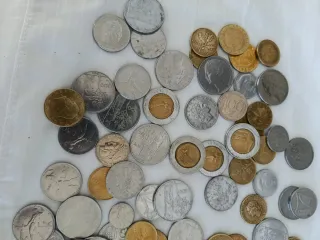 Lote de monedas antiguas italianas