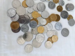 Lote de monedas antiguas italianas