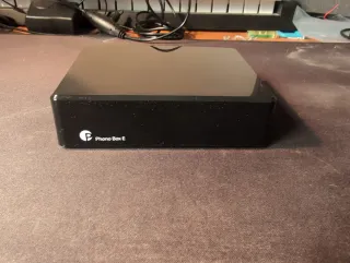 Pre-amplificatore per giradischi Pro-Ject Phono Box E Nero