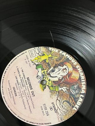 Genesis Seconds Out Doppio Vinile LP 33 Giri