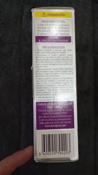 L'Oréal Kit Peeling Glicolico Anti-Età