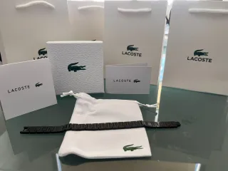 Pulsera Lacoste Negra
