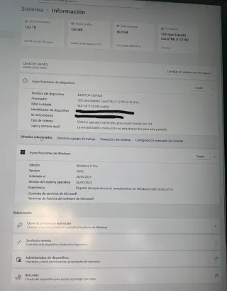 Nfortec Computer Desktop Nero