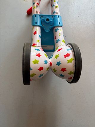 Bicicleta para bebé con diseño de estrellas