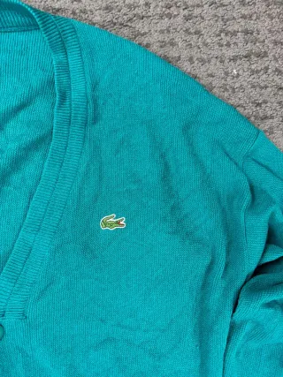 ¡¡OFERTA!! Talla L Cárdigan Lacoste Vintage