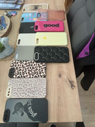 Lote 12 Fundas iPhone 8 Plus
