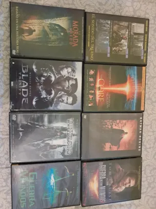 Lote 8 Películas DVD (El Rey Arturo, Hero, etc.)