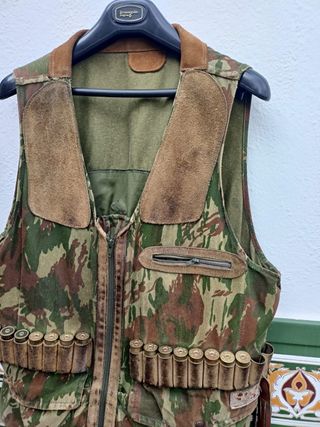 Chaleco de caza camuflaje