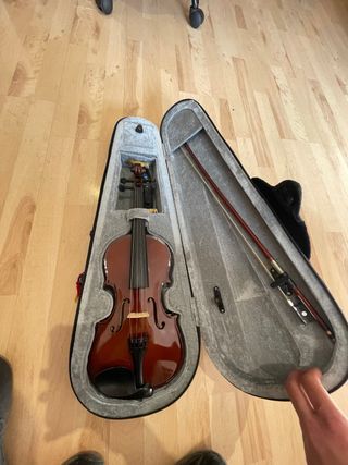 Violín para niño con funda y arco