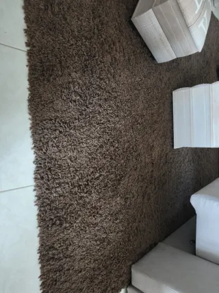 Alfombra marrón 330x200