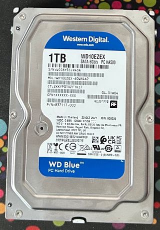 Disco Duro WD Blue 1TB WD10EZEX SATA 3.5