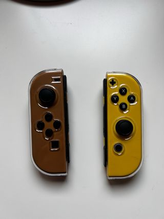 4 Fundas Protectoras Transparentes Joy-Con Switch