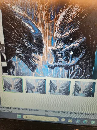 Quadro Hueforge per videogiochi, film o serie TV