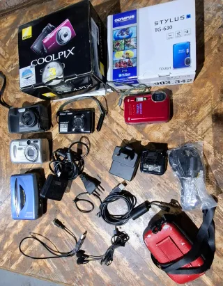 Lotto Fotocamere Digitali Nikon, Olympus, Kodak