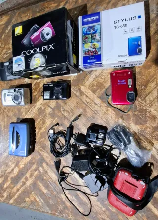 Lotto Fotocamere Digitali Nikon, Olympus, Kodak