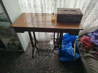 Máquina de coser antigua Sigma