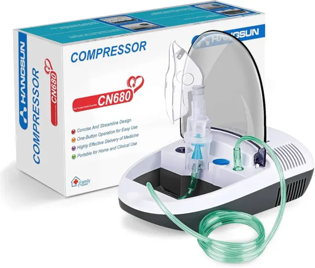 Inhalador Nebulizador Eléctrico HANGSUN CN680