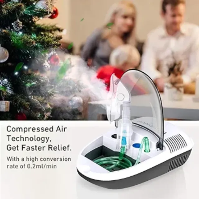 Inhalador Nebulizador Eléctrico HANGSUN CN680