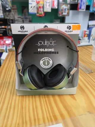 Cascos Pulsar Plegables Marrón/Verde