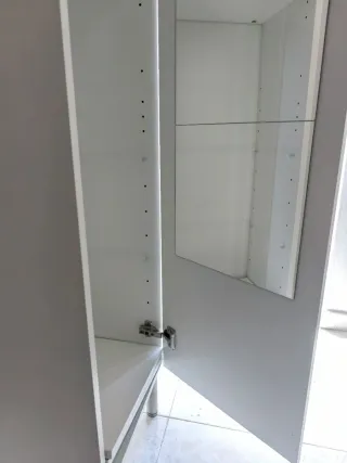 Armario baño blanco Ikea